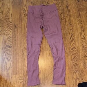 Aerie Ribbed Crossover Leggings